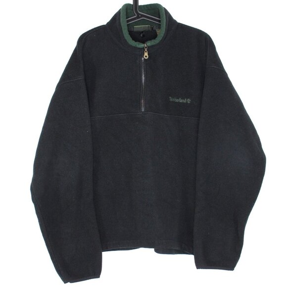 Timberland Other - Vintage Timberland Mens XL Y2K Polartec Fleece Spell Out 1/4 Zip Sweater Q1076